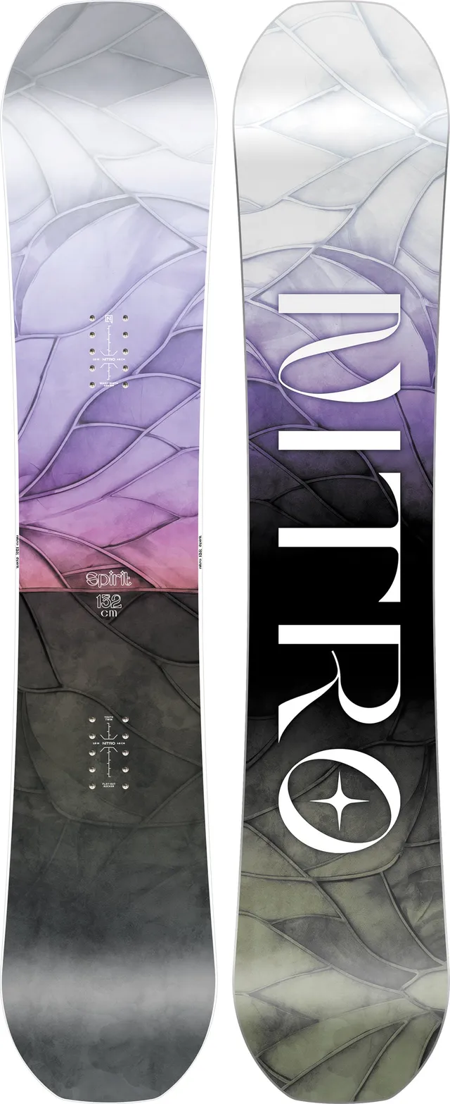 Nitro Spirit Youth snowboard fille 132 flex souple