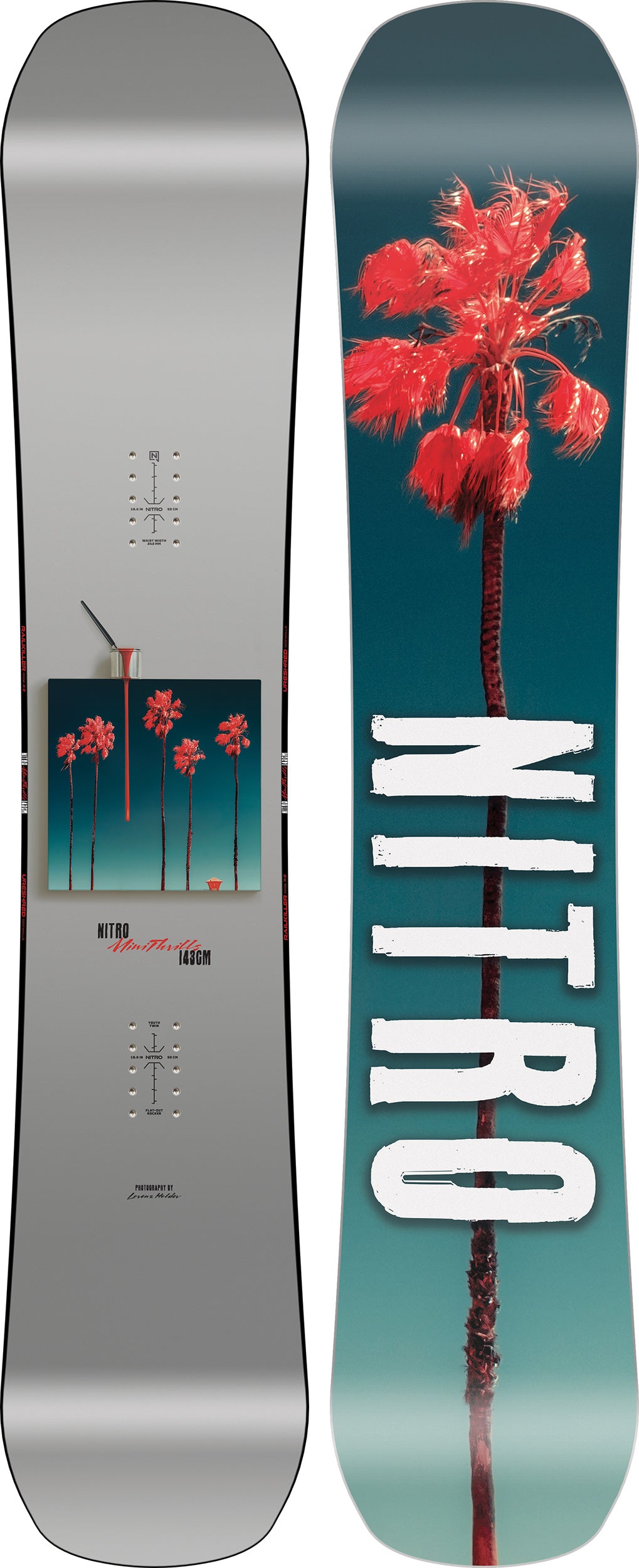 Nitro Mini Thrills snowboard enfant 143 park