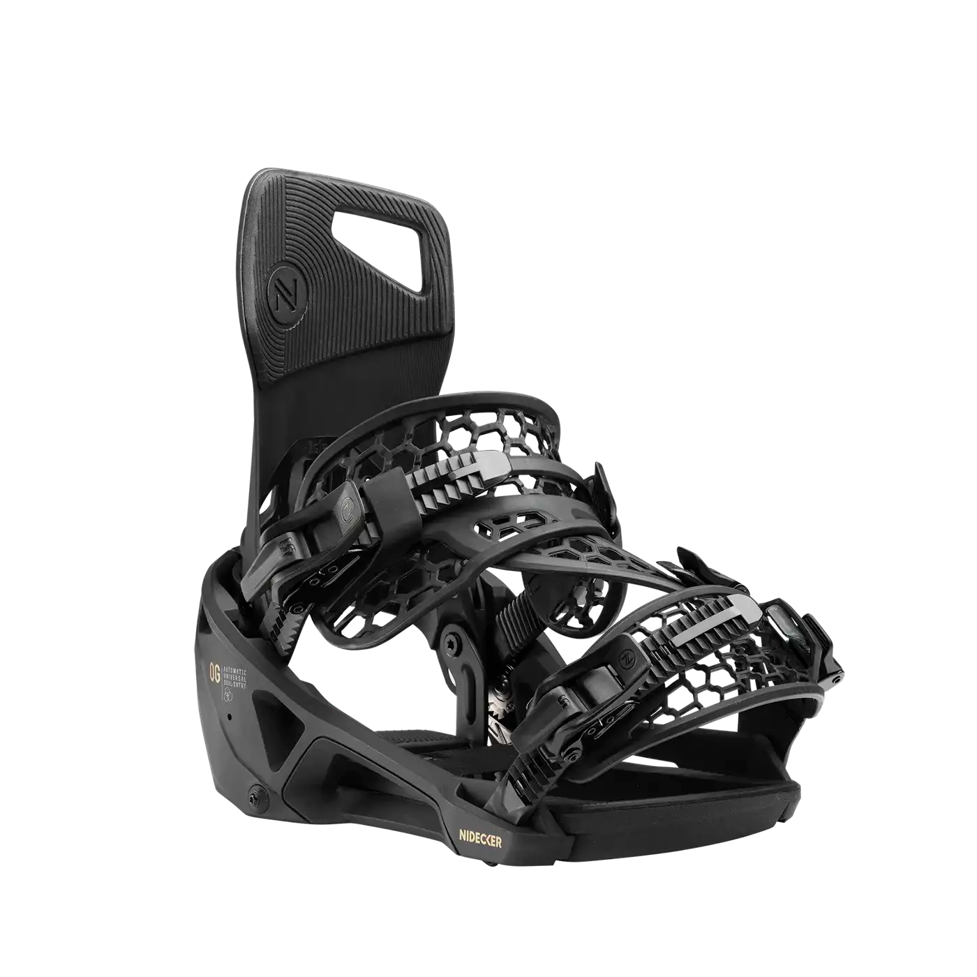 Nidecker OG Supermatic fixations snowboard step-in noir