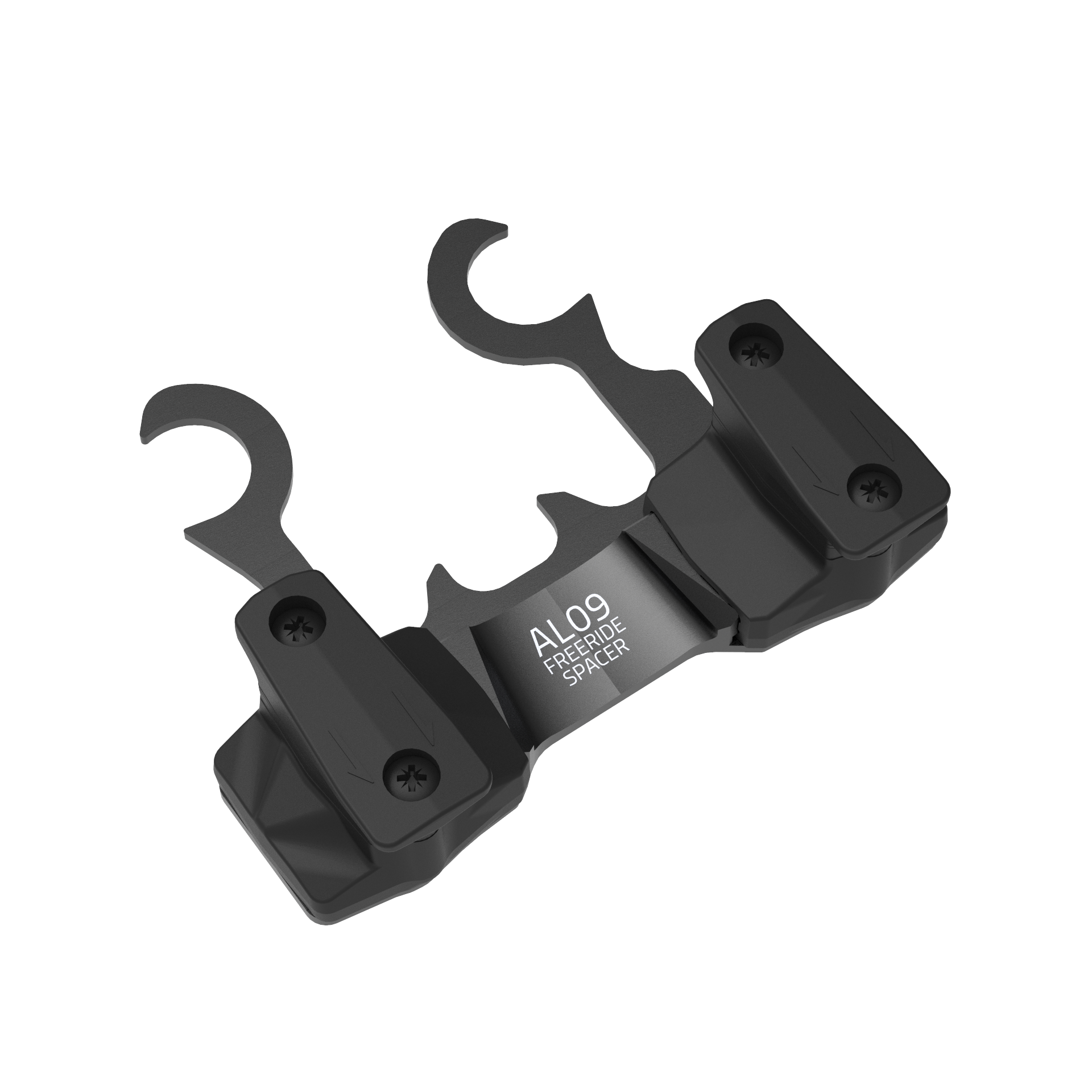 ATK Freeride Spacer AL09 cale fixation paire noire 29 g