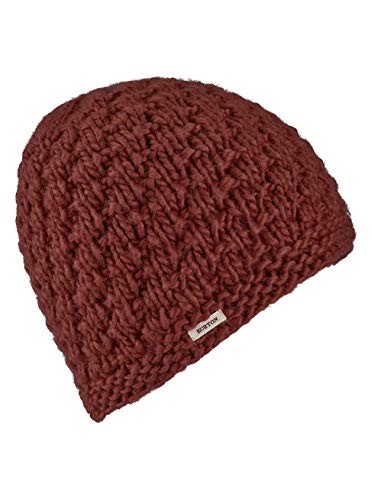 Burton Big Bertha Bonnet Femme Rose Brown Taille Unique