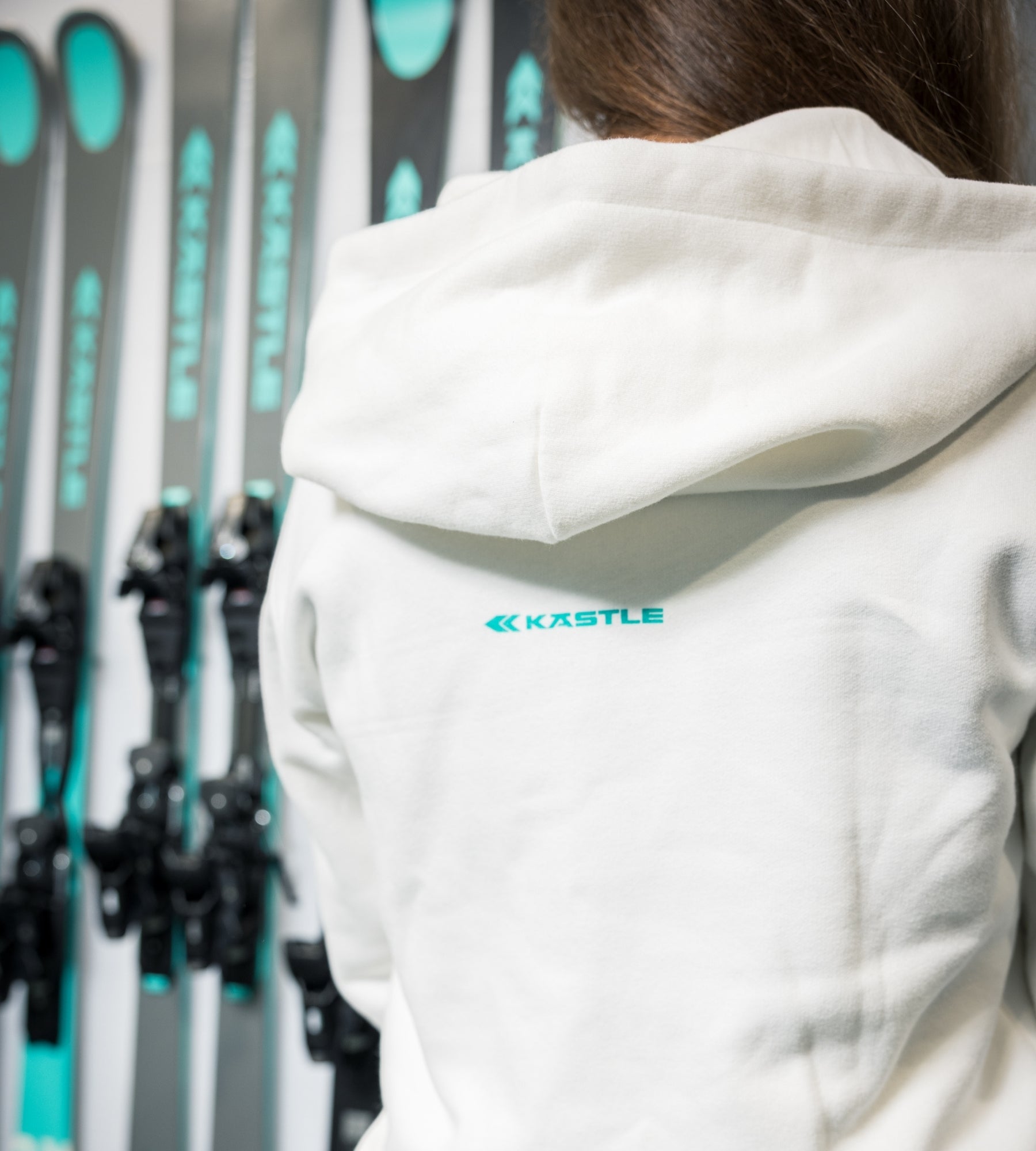 Kastle Logo Evolution sweat zip femme M coton