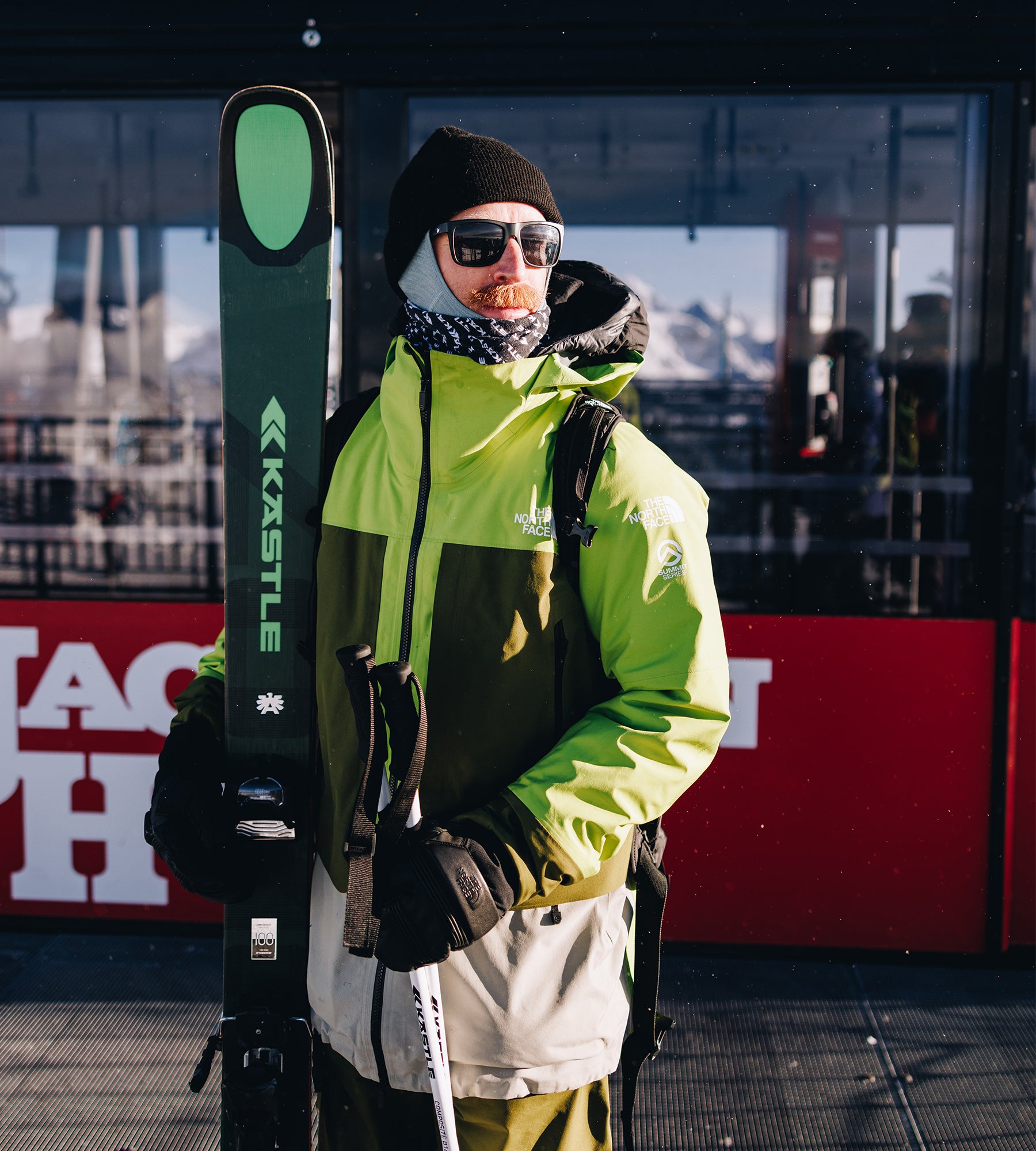 Kastle Paragon 107 ski freeride 178 Flat titanal