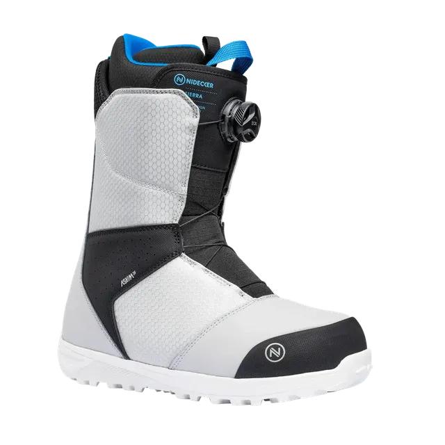 Nidecker Sierra 2026 boots snowboard homme Gris souple BOA