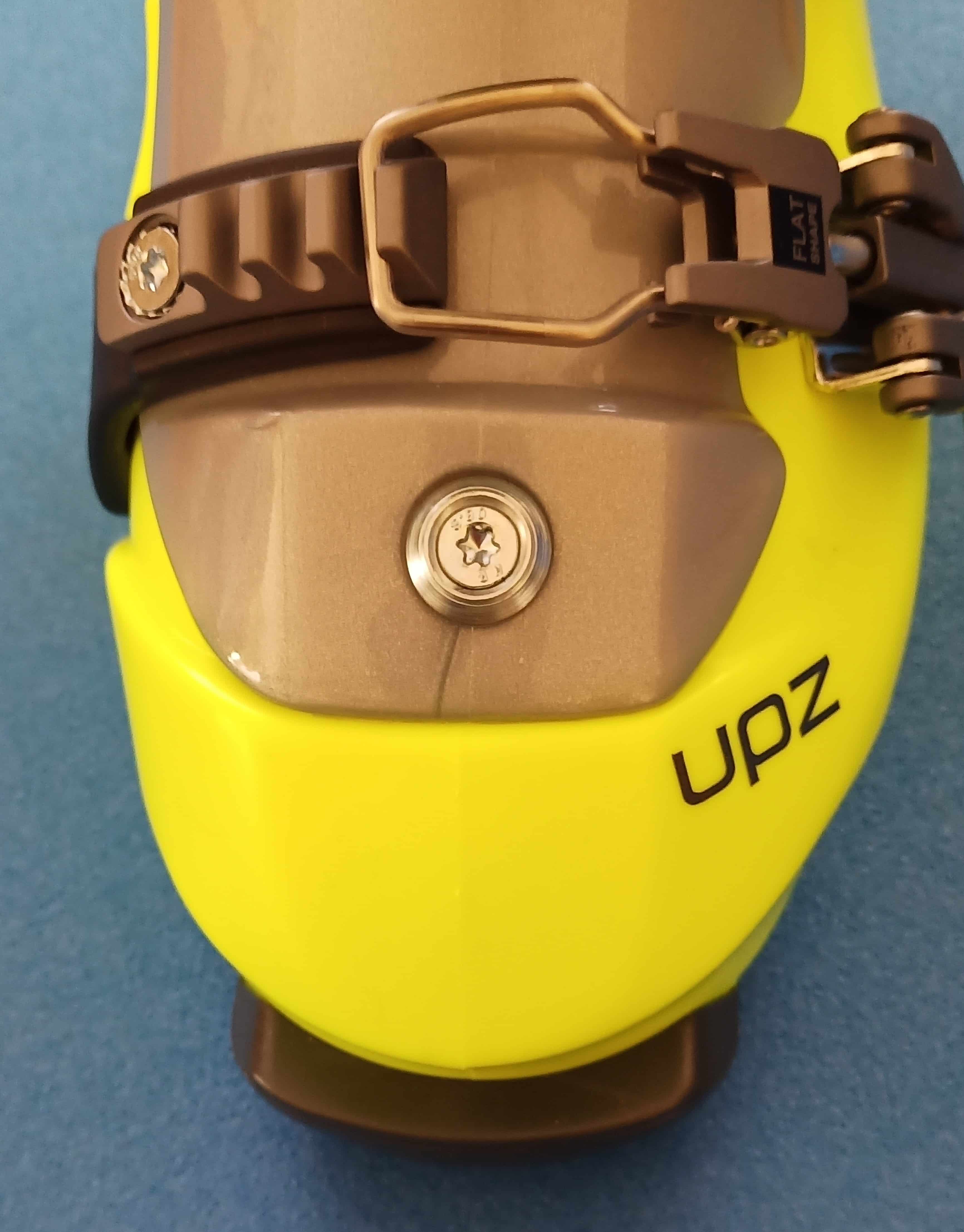 UPZ RCR 2025 boots rigides jaune Free Flex carbone