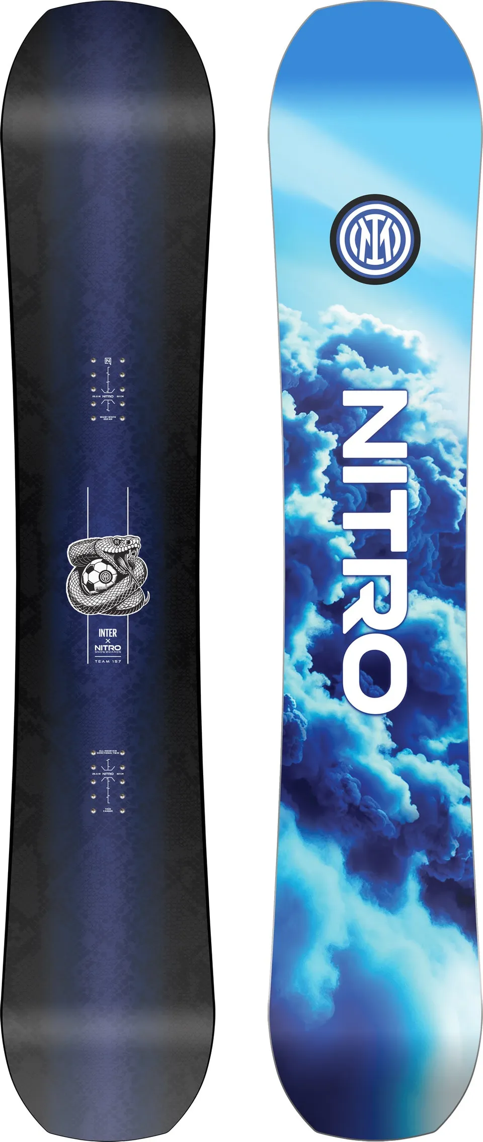 Nitro Inter Team Snowboard 152 all mountain homme