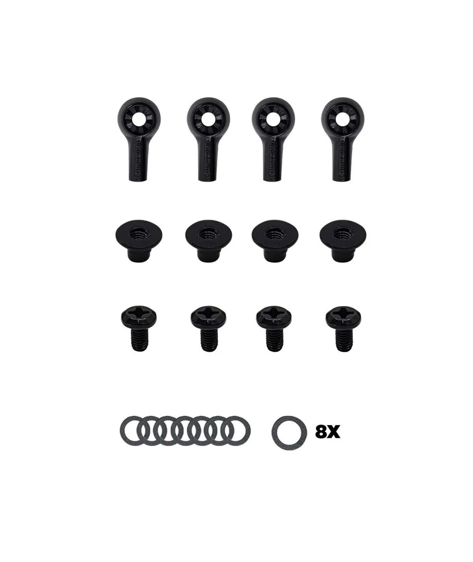 Nidecker Spare Parts VP-F002-A Kit Visserie NX2 Noir