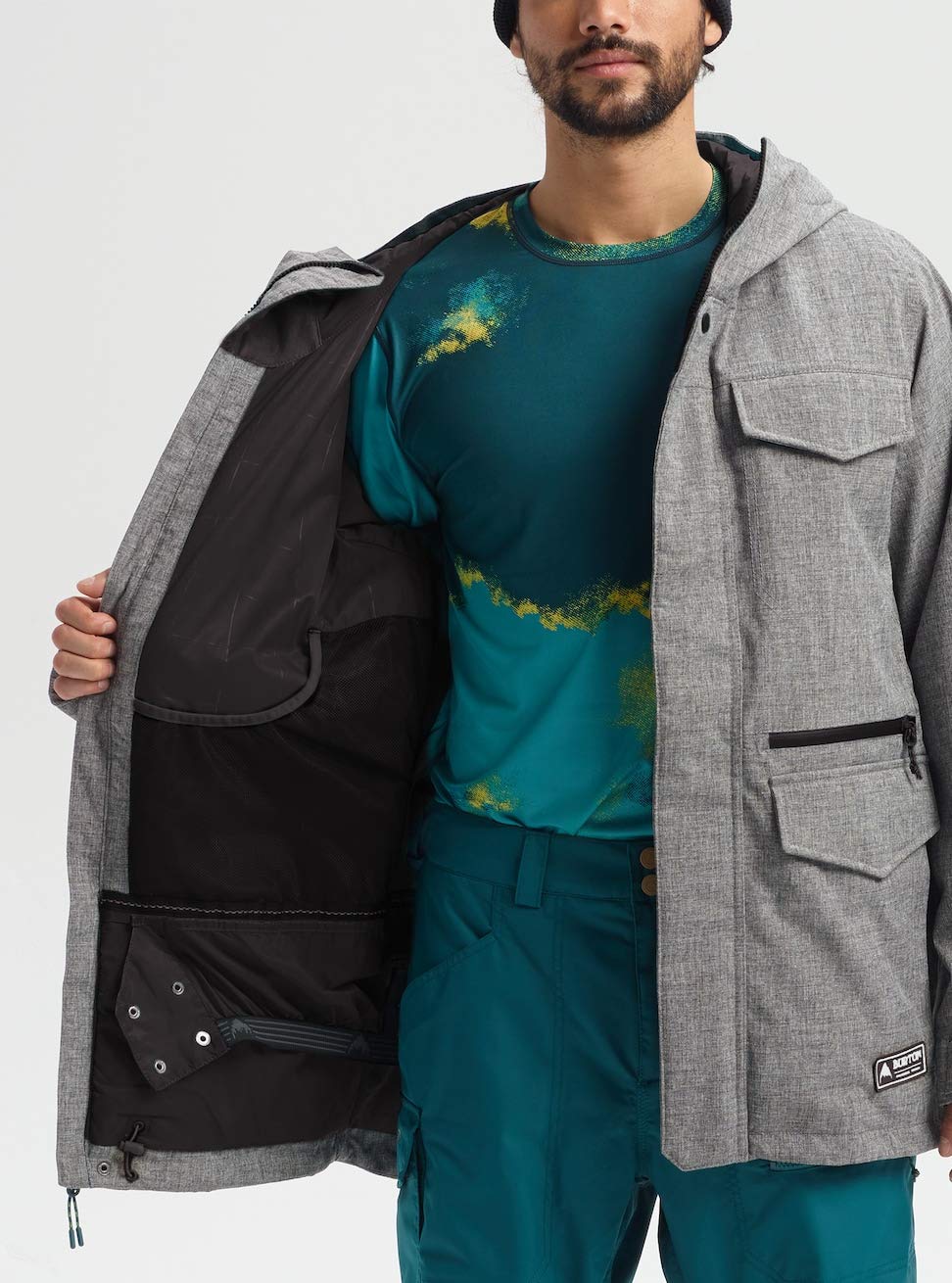 Burton Covert Veste Snowboard Homme Isolée Thermolite