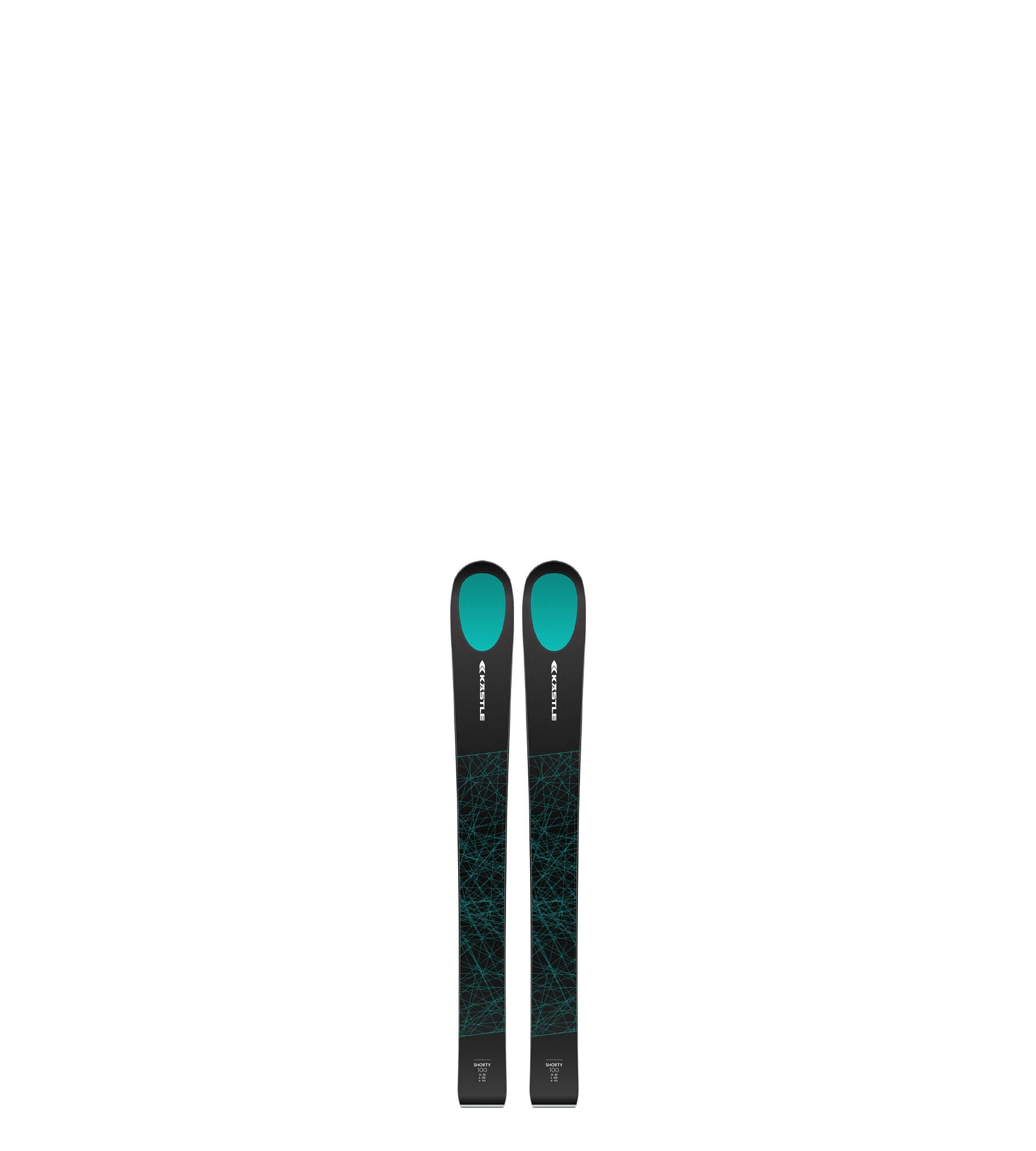 Kästle Shorty ski slalom 100 cm + K12 TRI GW