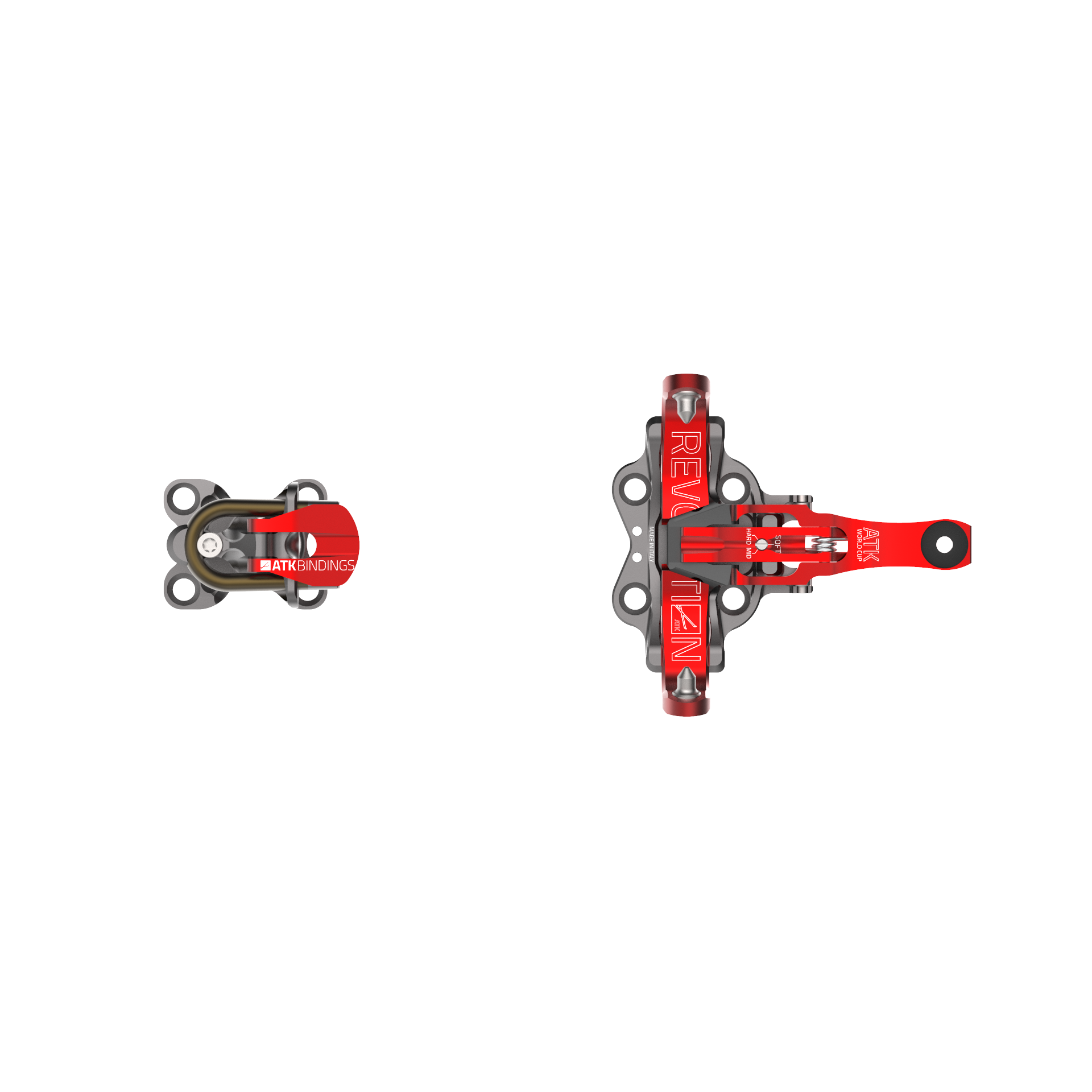 ATK Revolution World Cup fixation ski rando Red UNI 105g