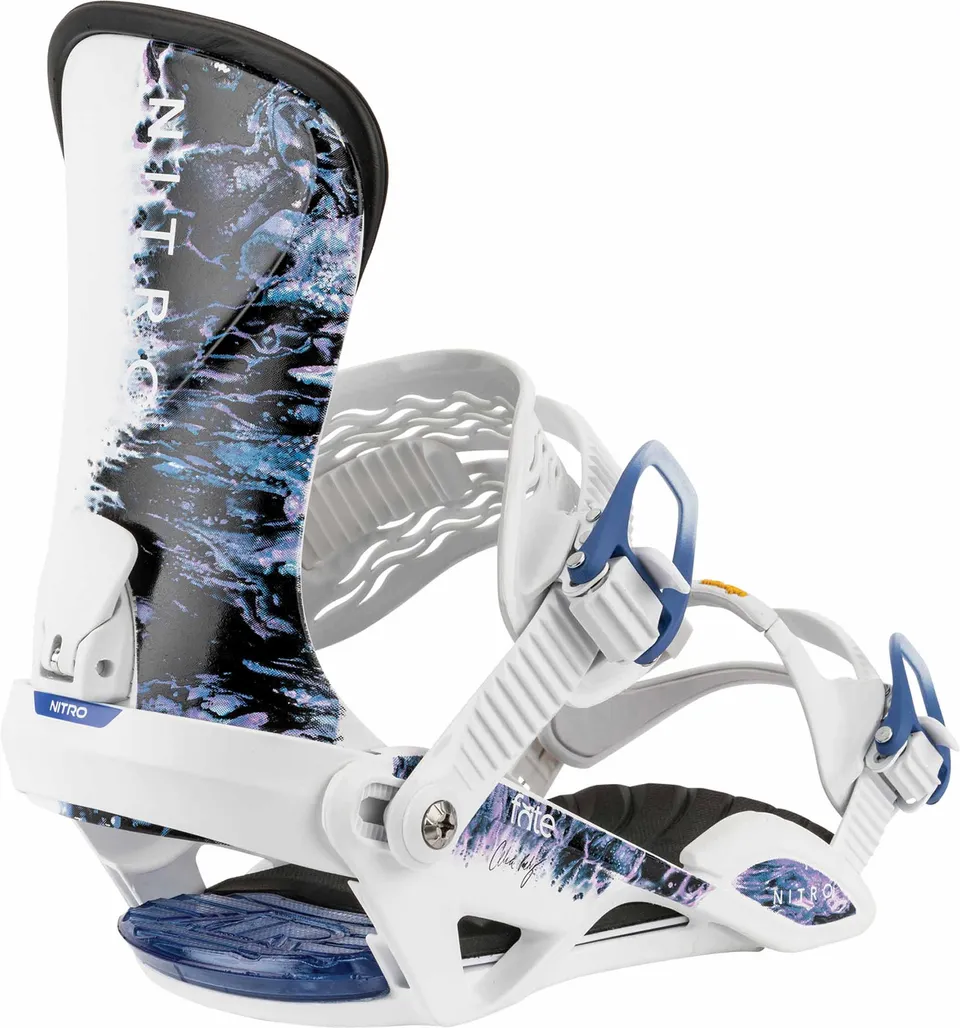 Nitro Fate fixations snowboard Ultra Black S/M femme