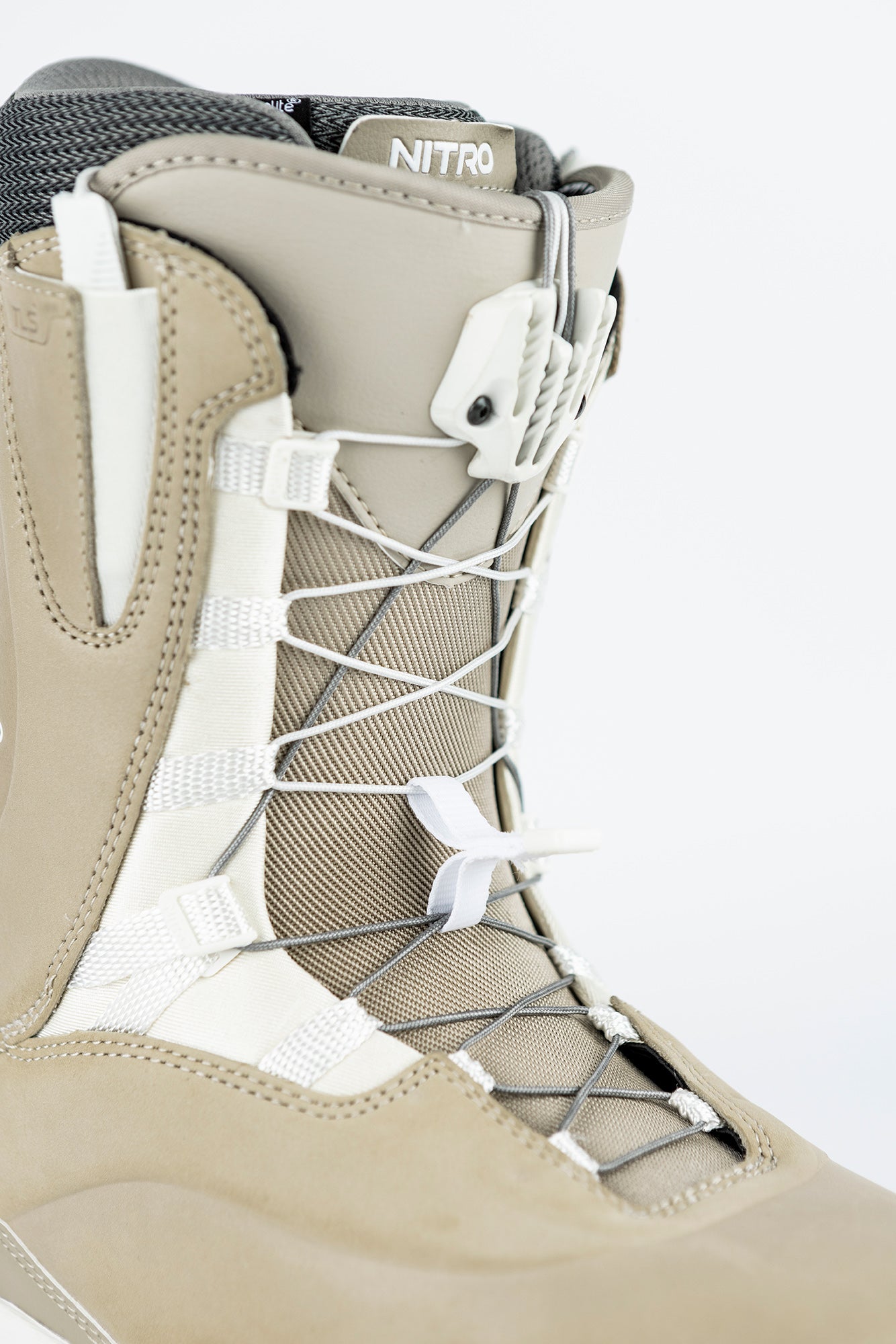 Nitro Bianca TLS+ Boots snowboard femme cuir noir