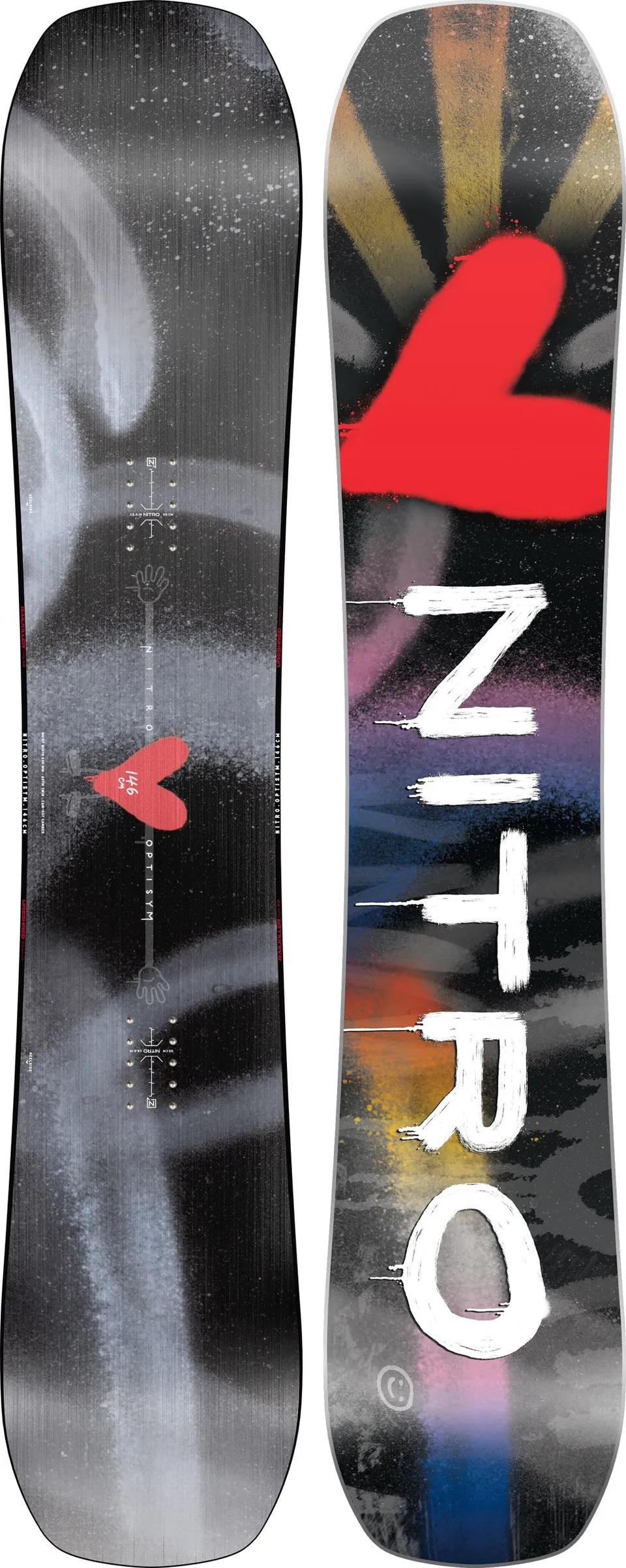 Nitro Optisym planche snowboard homme 153MW park