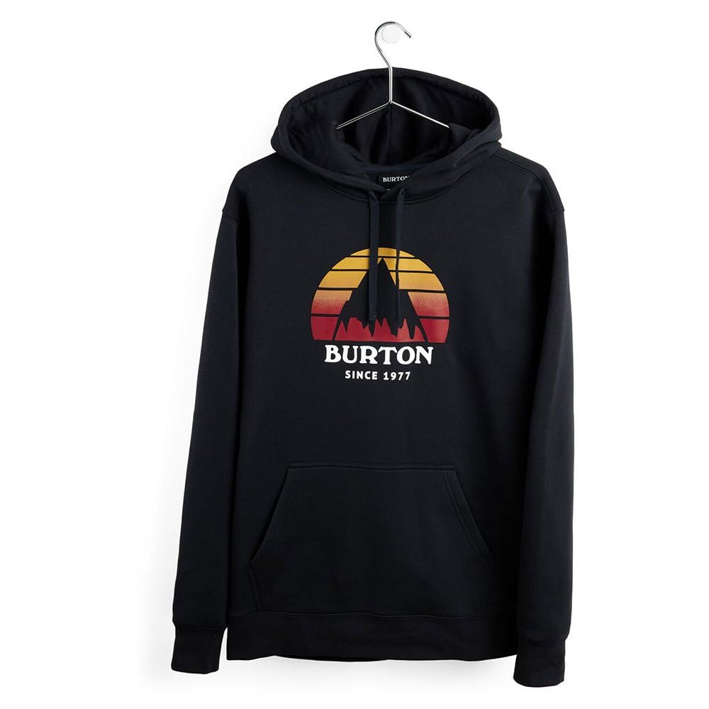Burton Underhill Sweat Capuche Homme XXS Noir Coton