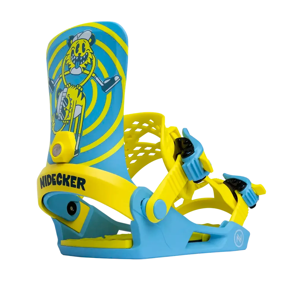 Nidecker Ollie fixation snowboard enfant noir taille S