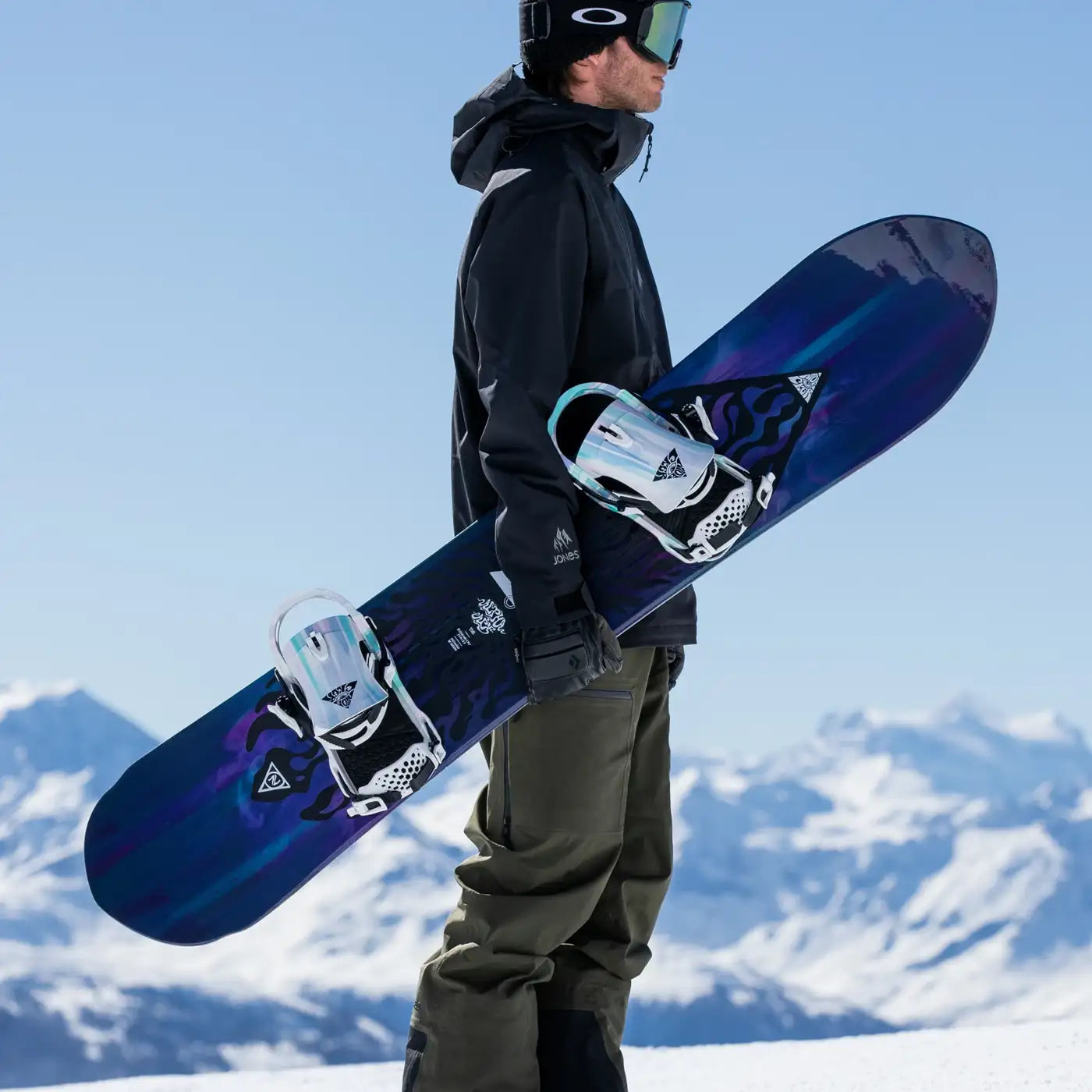 Nidecker Alpha APX snowboard 158 all-mountain carbone