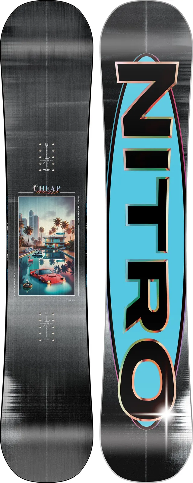 Nitro Cheap Thrills snowboard freestyle park 152