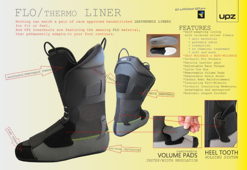 UPZ RC12 Shoxxter 2025 boots snowboard rigide noir