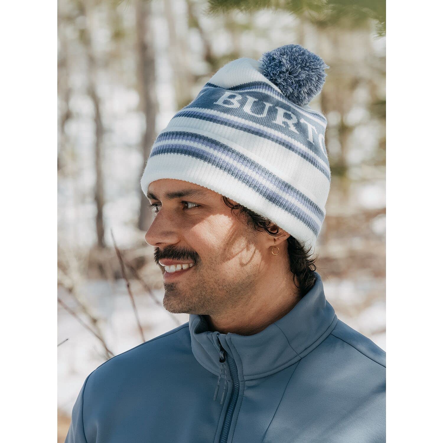 Burton Trope bonnet à pompon repliable chaud