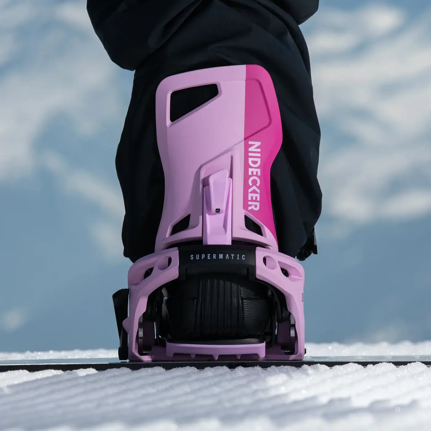 Nidecker OG Supermatic fixations snowboard step-in noir