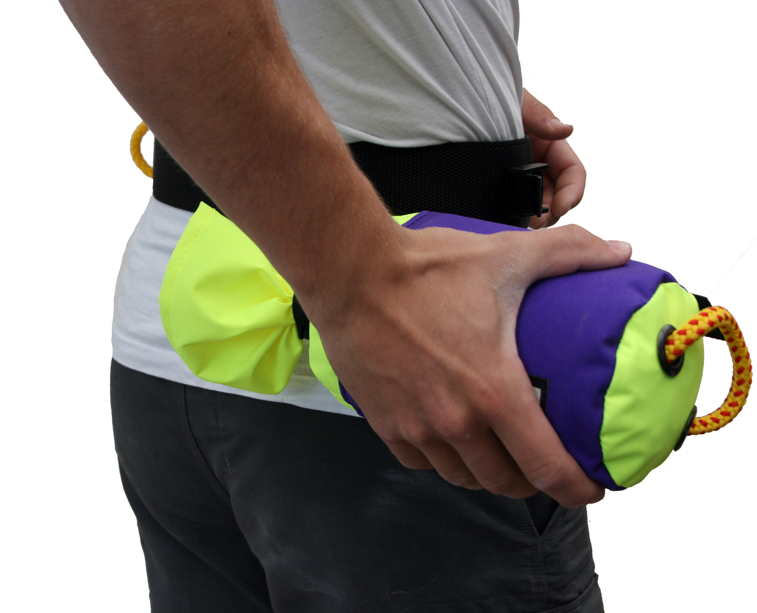 Aiguille Throw-line ceinture eau vive largable