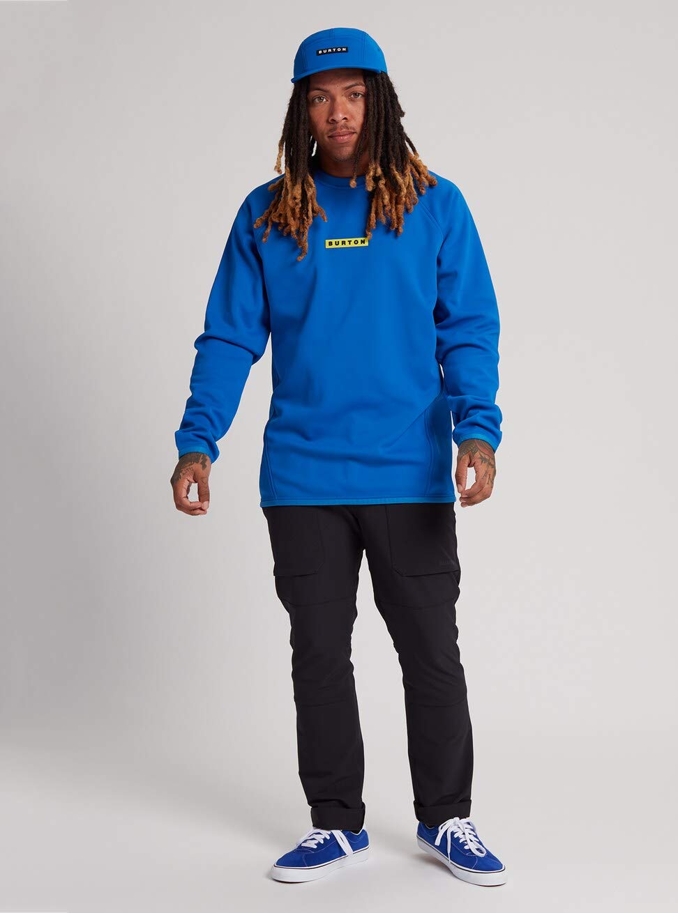 Burton Crown Weatherproof Pullover sweat capuche homme noir