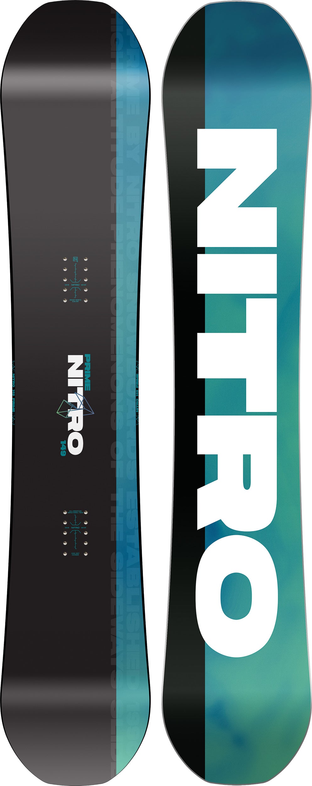 Nitro Prime Chroma planche snowboard 155 débutant