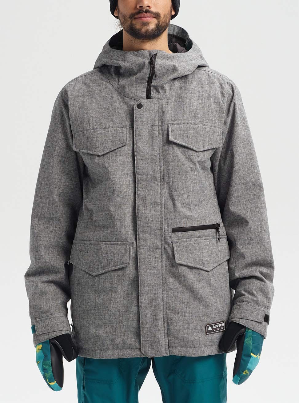 Burton Covert Veste Snowboard Homme Isolée Thermolite