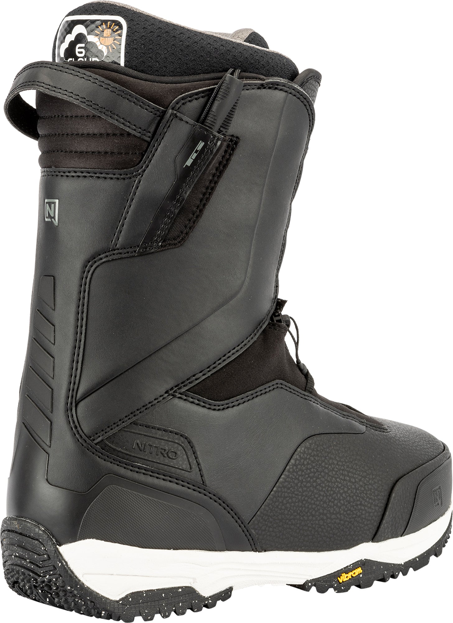 Nitro Venture Pro TLS Wide Boots snowboard homme noir