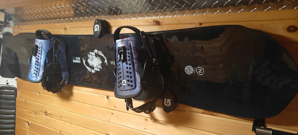 Nidecker Gamma APX snowboard twin carbone 157