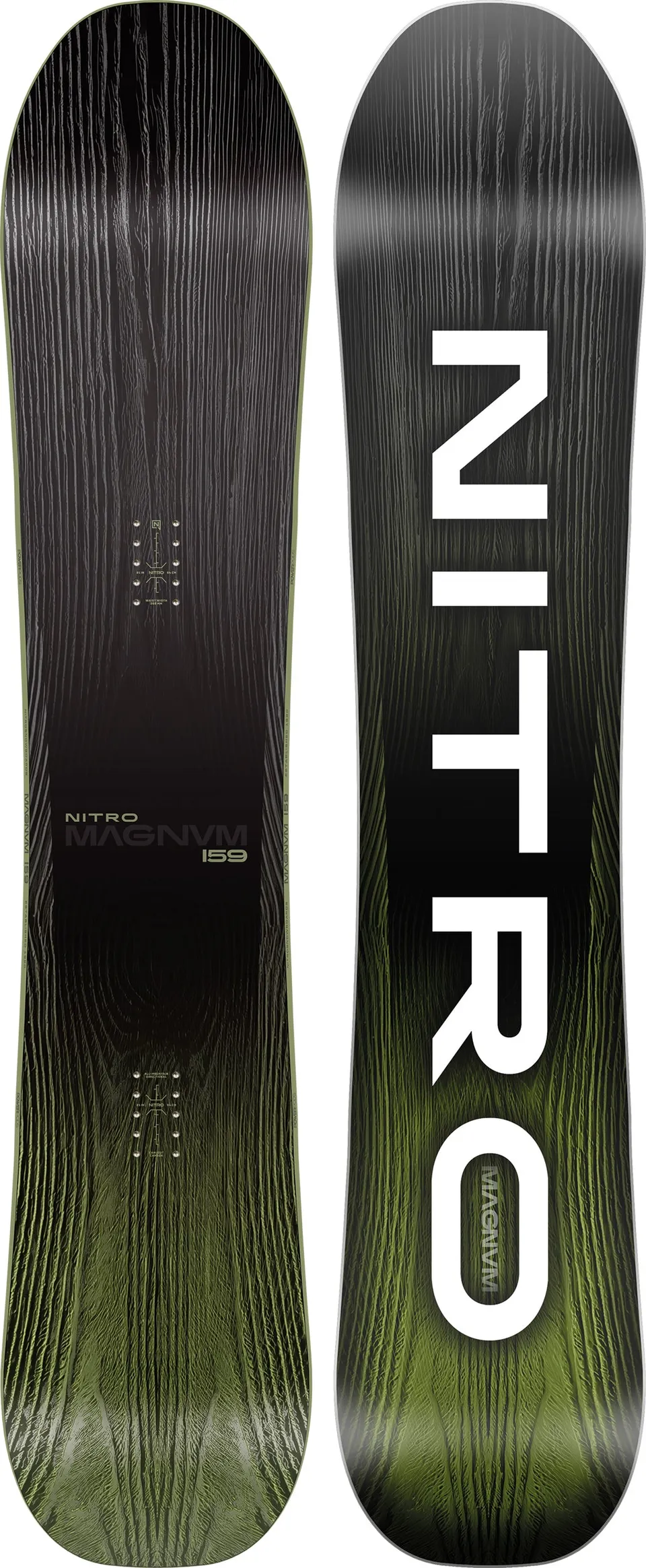 Nitro Magnum snowboard homme 159 wide all-mountain