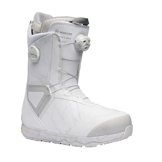 Nidecker Kita Men 2026 boots snowboard homme Black double BOA