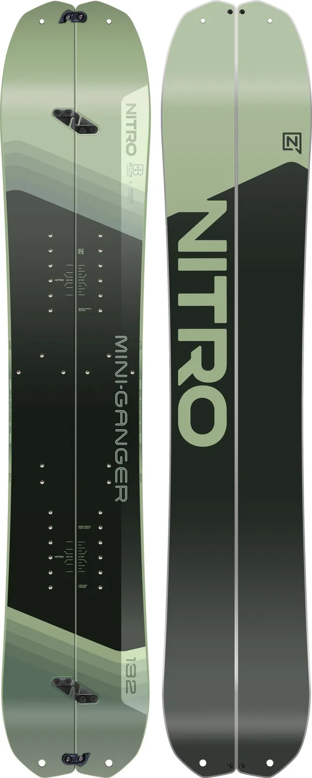 Nitro Miniganger splitboard enfant 1st Choice 132