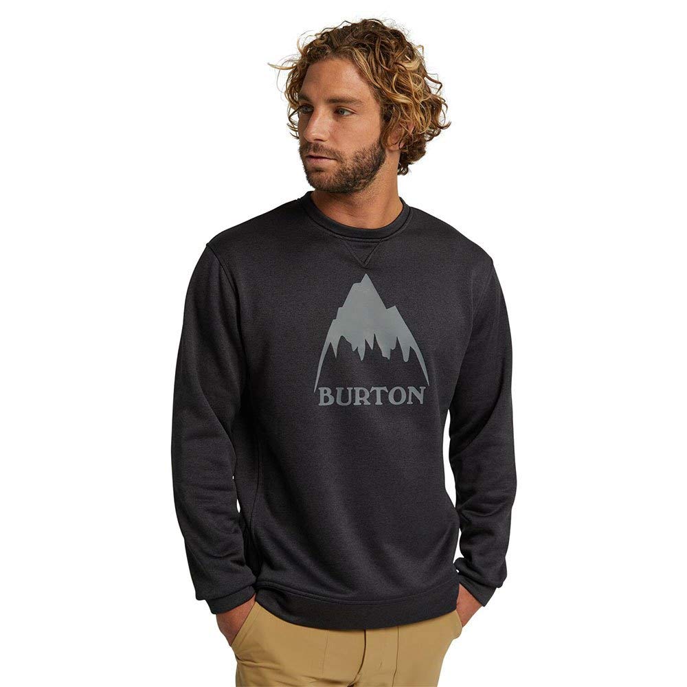 Burton Oak Crew sweat homme True Black Heather
