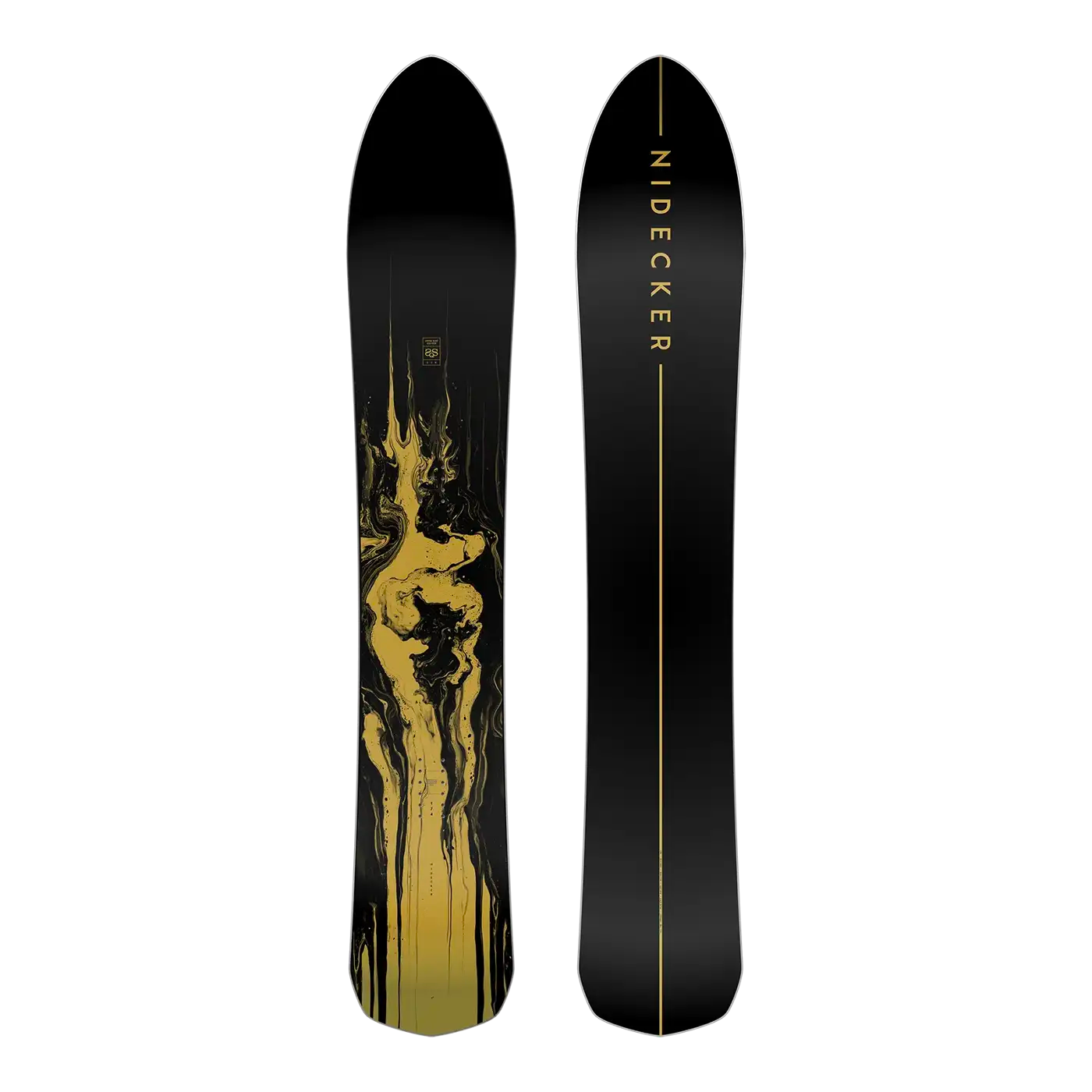 Nidecker Gun planche snowboard freeride 174 directionnelle