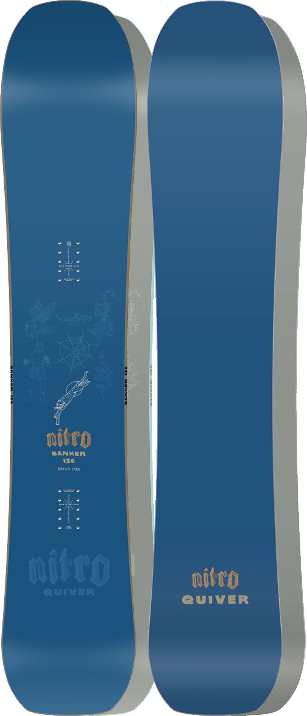 Nitro Banker Snowboard 156 1st Choice directionnel