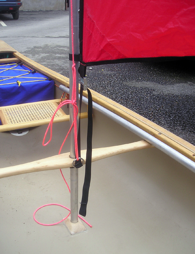 Aiguille Spritsail Complete Kit voile canoë 24 sq ft