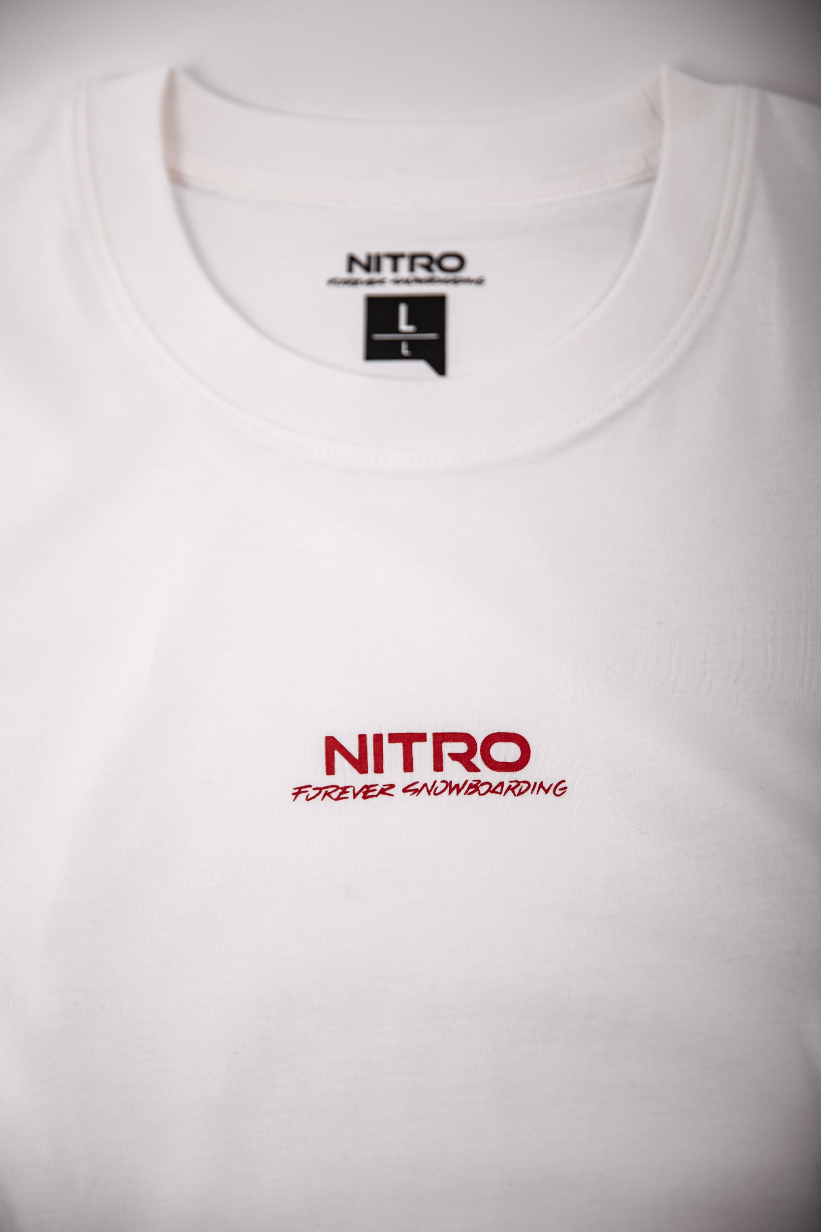 Nitro Logo Shirt t-shirt noir M manches longues