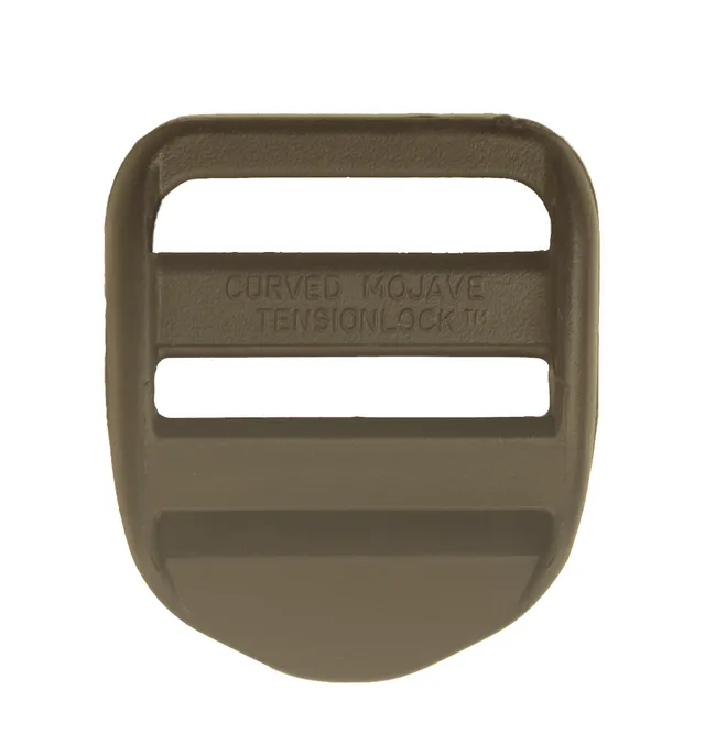 Aiguille boucle tension 25mm plastique noir sangle