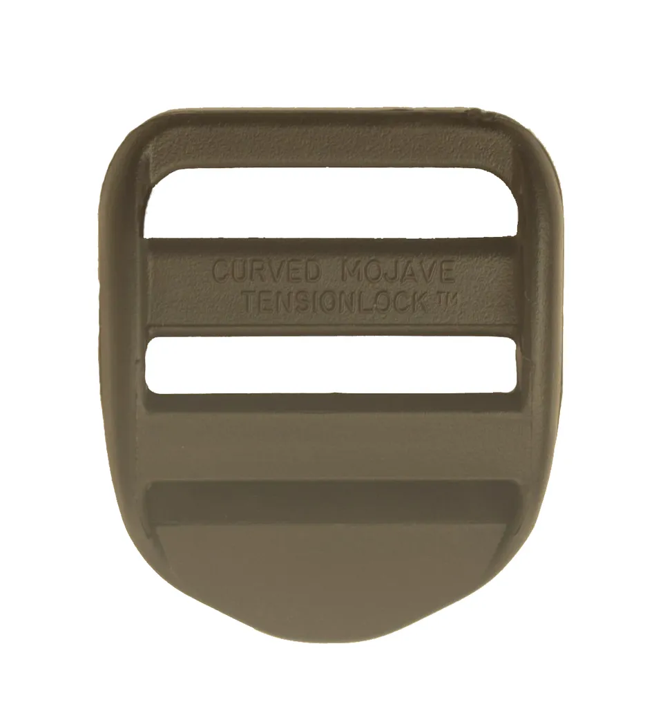 Aiguille boucle tension 25mm plastique noir sangle