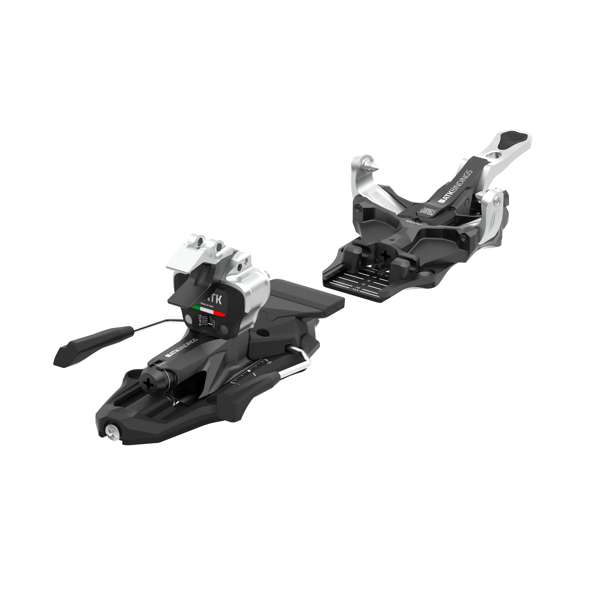 ATK Freeride Raider 13 EVO Long Travel fixation ski blanc 97