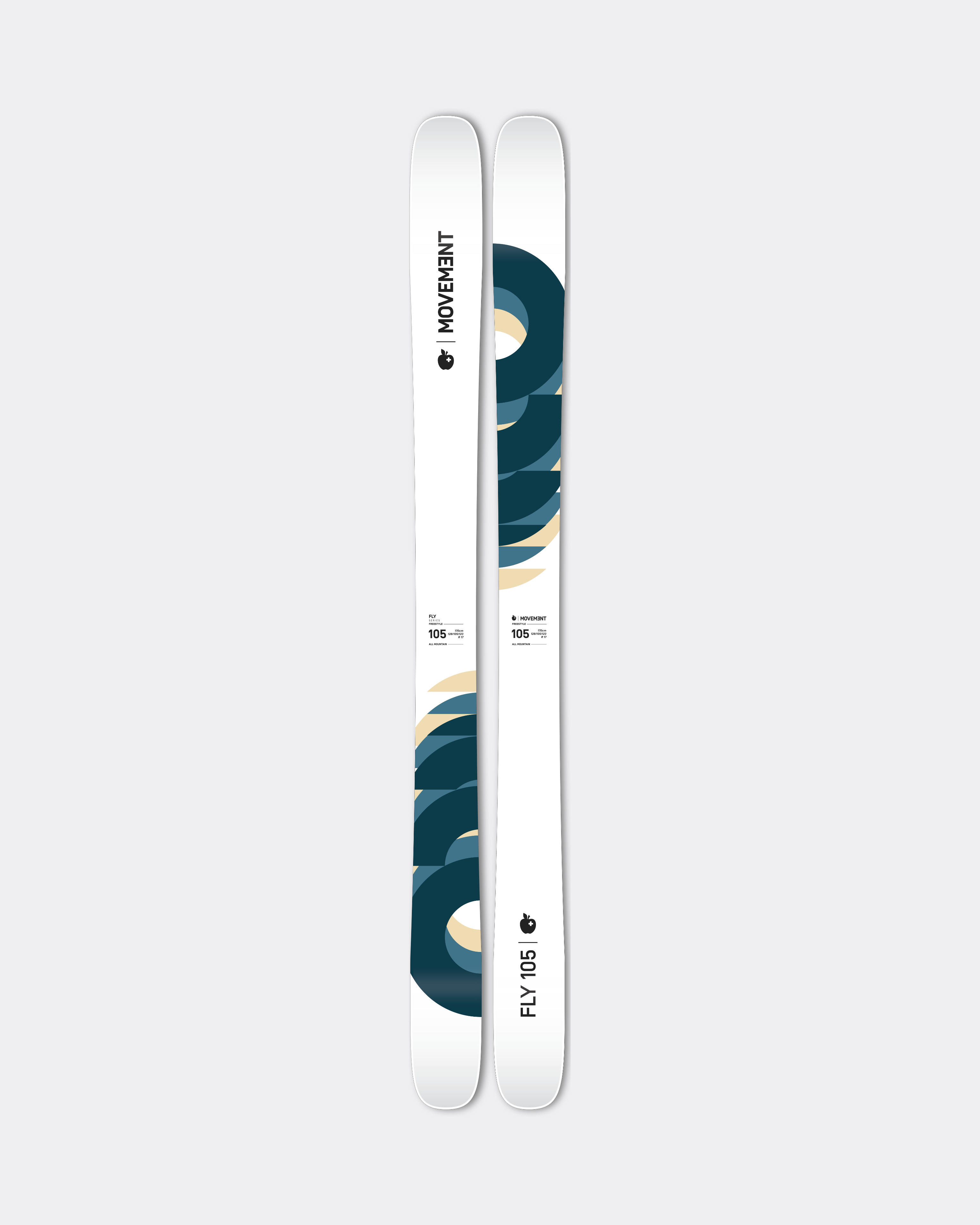 Movement Fly 105 W ski freeride femme 170 twin rocker