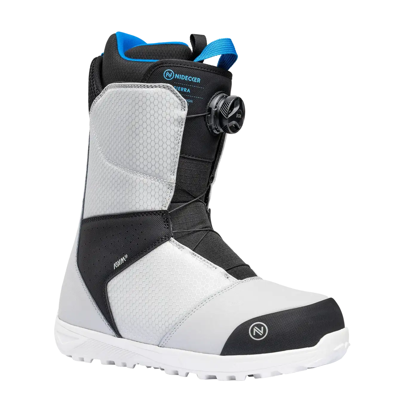 Nidecker Sierra 2026 boots snowboard homme Gris souple BOA