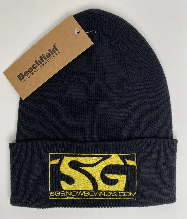 SG Sigi Grabner bonnet noir coton bio taille unique