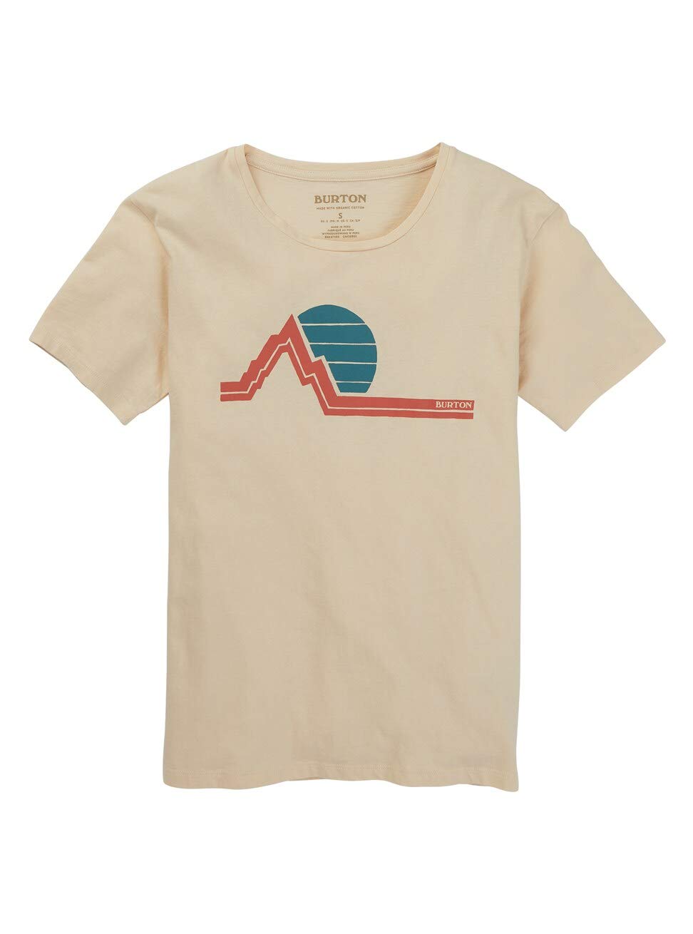 Burton Classic Retro T-Shirt femme coton coupe classique