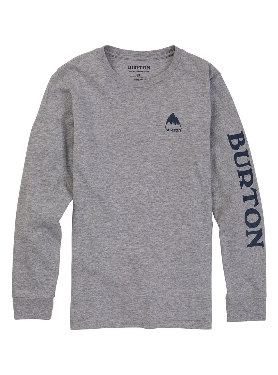 Burton Elite t-shirt manches longues enfant noir coton bio