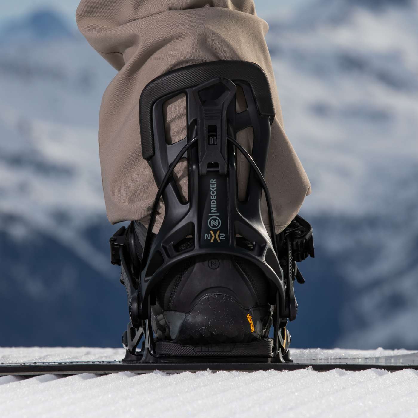 Flow NX2 fixation snowboard Noir M rigide
