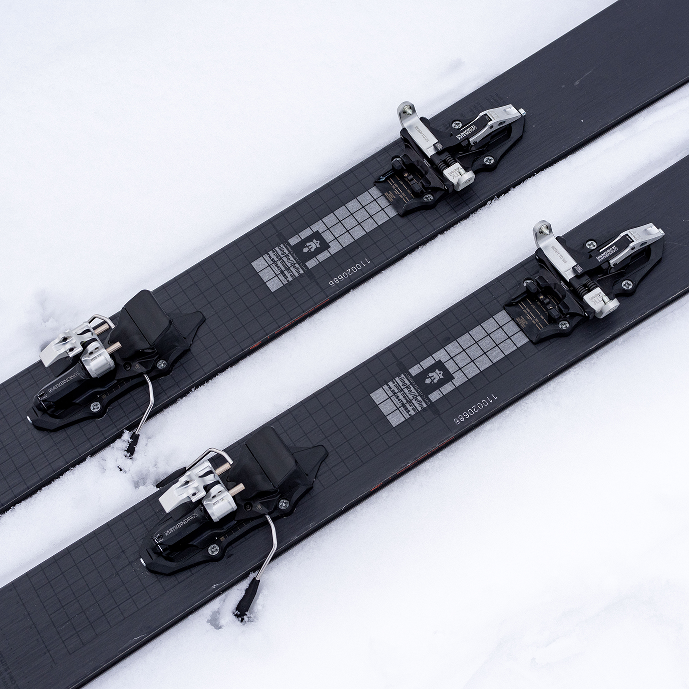 ATK Rental Ready To Ski 12 fixation ski blanc 97 mm réglable