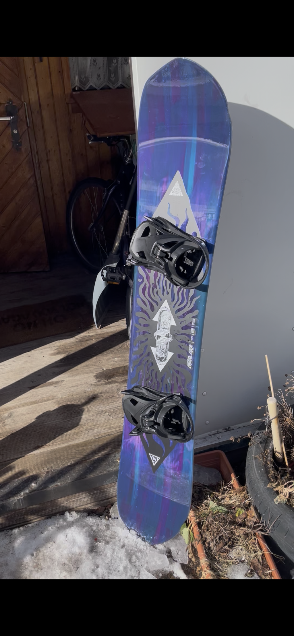 Nidecker Gamma APX snowboard twin carbone 157